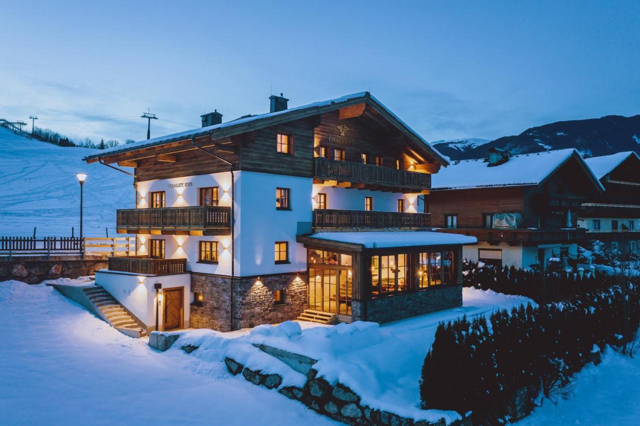 Serviced Luxury Chalet Evi, Ski-In Ski-Out Kaprun Exteriör bild