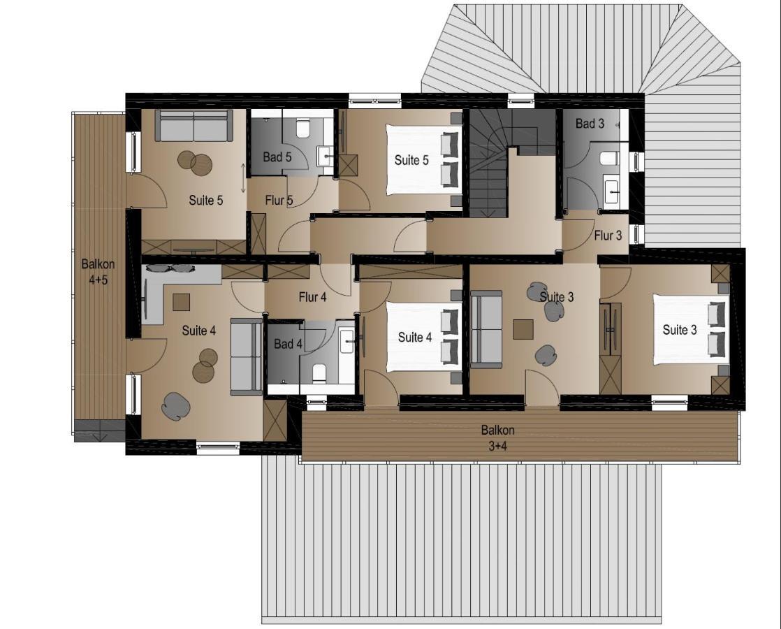 Serviced Luxury Chalet Evi, Ski-In Ski-Out Kaprun Exteriör bild